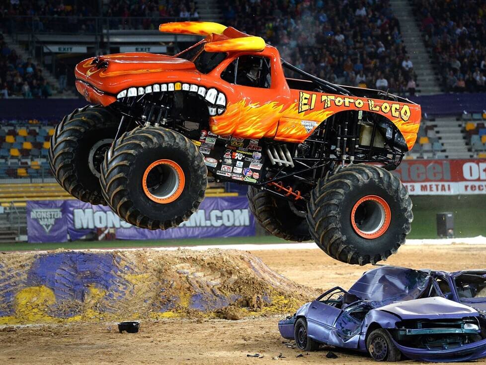 Monster Truck El Toro Loco bei einem Monster Jam Event