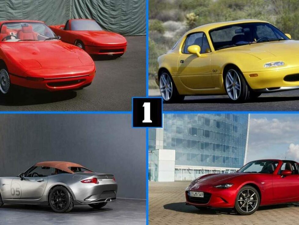 Mazda MX-5: 30 Jahre Roadster-Historie in Bildern