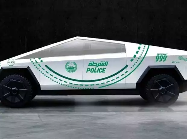 Tesla Cybertruck for Dubai Police Titel-Bild zur News: Tesla Cybertruck for Dubai Police