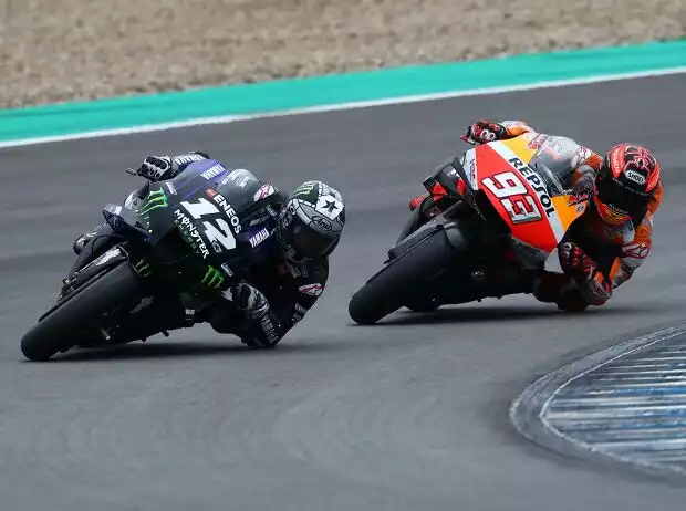 Maverick Vinales, Marc Marquez Titel-Bild zur News: Maverick Vinales, Marc Marquez