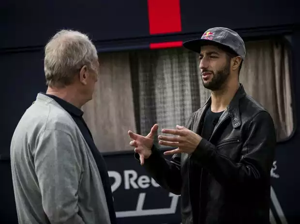 Helmut Marko und Daniel Ricciardo Titel-Bild zur News: Helmut Marko und Daniel Ricciardo