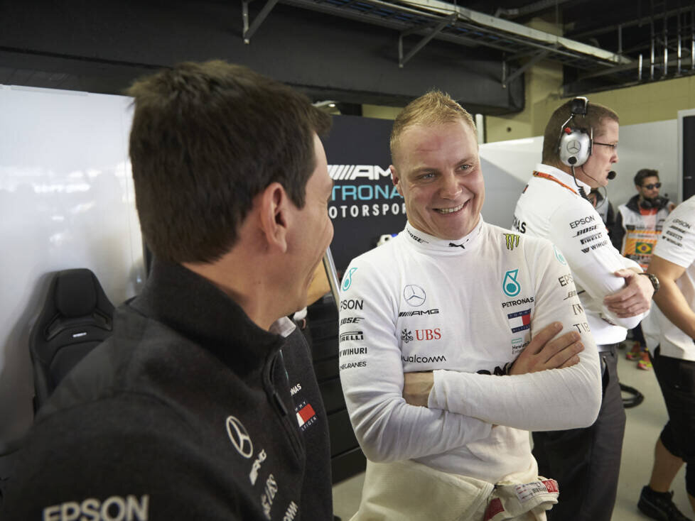 Toto Wolff, Valtteri Bottas
