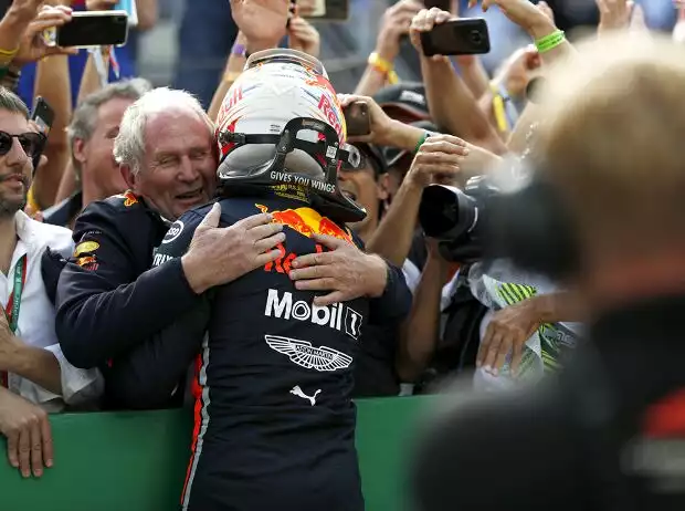 Helmut Marko, Max Verstappen Titel-Bild zur News: Helmut Marko, Max Verstappen