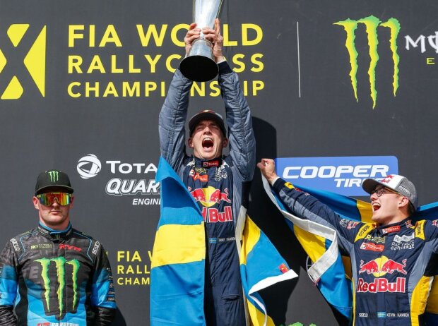 Timmy Hansen, Andreas Bakkerud, Kevin Hansen Timmy Hansen, Andreas Bakkerud, Kevin Hansen