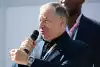 Bild zum Inhalt: FIA-Präsident Jean Todt: Elektrische Formel 1 in naher Zukunft kein Thema