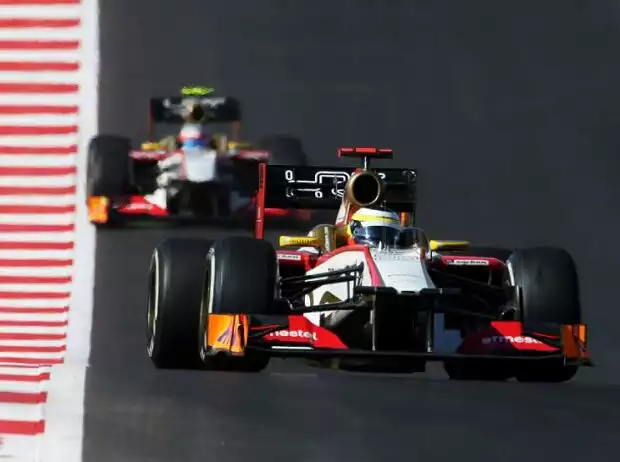 Pedro de la Rosa, Narain Karthikeyan Titel-Bild zur News: Pedro de la Rosa, Narain Karthikeyan