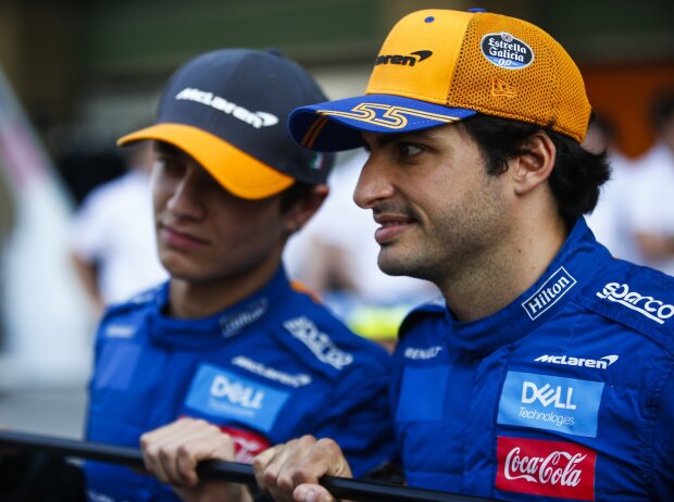 Carlos Sainz, Lando Norris