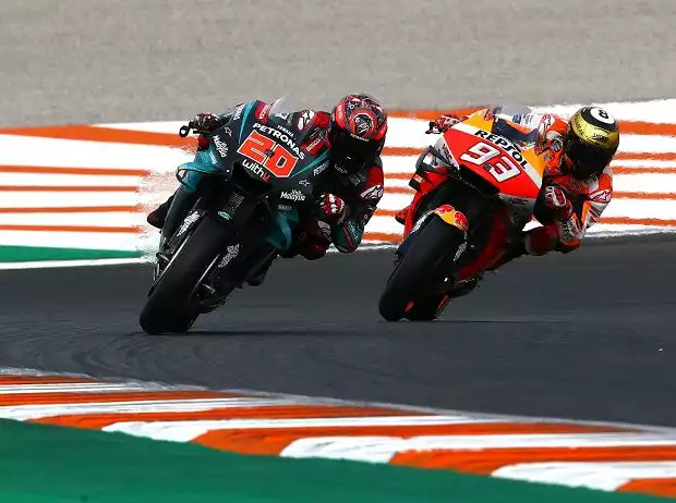 Fabio Quartararo, Marc Marquez Titel-Bild zur News: Fabio Quartararo, Marc Marquez