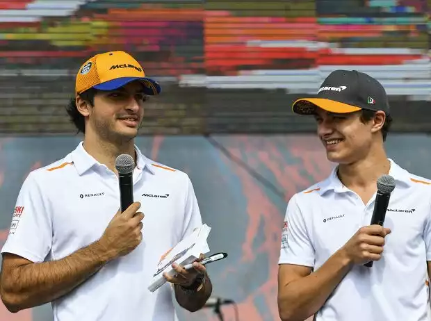 Carlos Sainz, Lando Norris Titel-Bild zur News: Carlos Sainz, Lando Norris