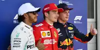 Lewis Hamilton, Charles Leclerc, Max Verstappen