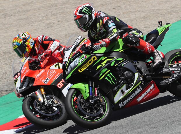 Jonathan Rea, Chaz Davies Jonathan Rea, Chaz Davies