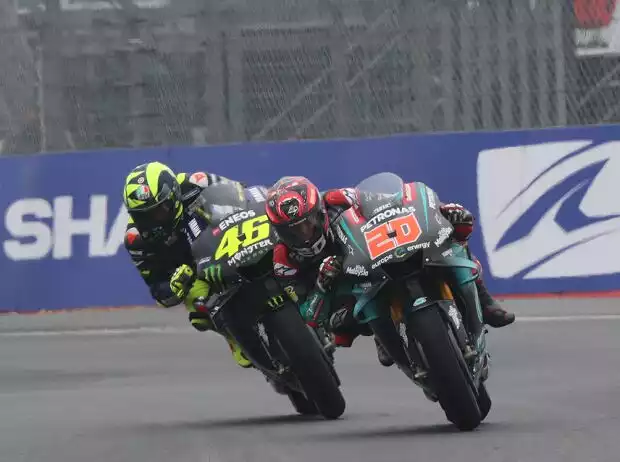 Fabio Quartararo, Valentino Rossi Titel-Bild zur News: Fabio Quartararo, Valentino Rossi