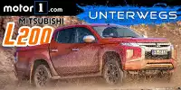 Bild zum Inhalt: Video: Mitsubishi L200 - Anti-Cybertruck im Test