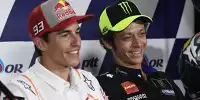 Marc Marquez, Valentino Rossi