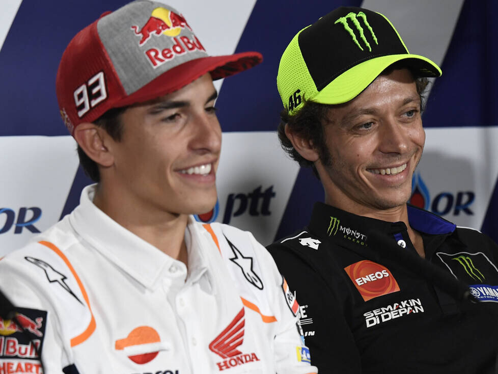 Marc Marquez, Valentino Rossi