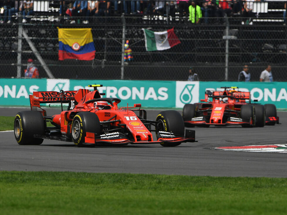 Charles Leclerc, Sebastian Vettel, Alexander Albon