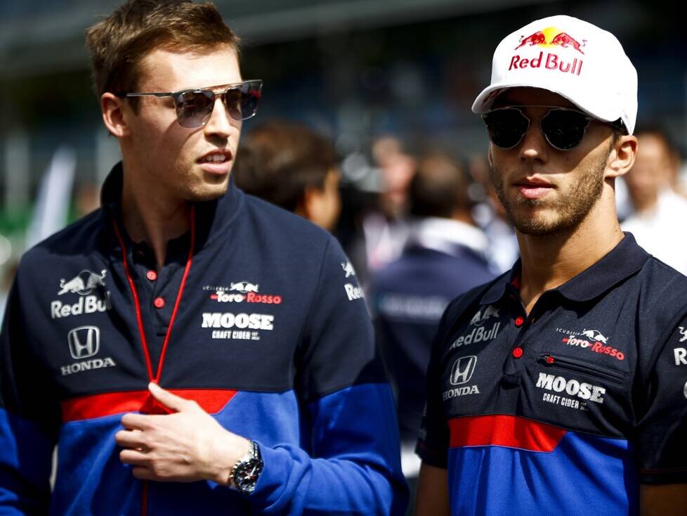 Daniil Kwjat, Pierre Gasly