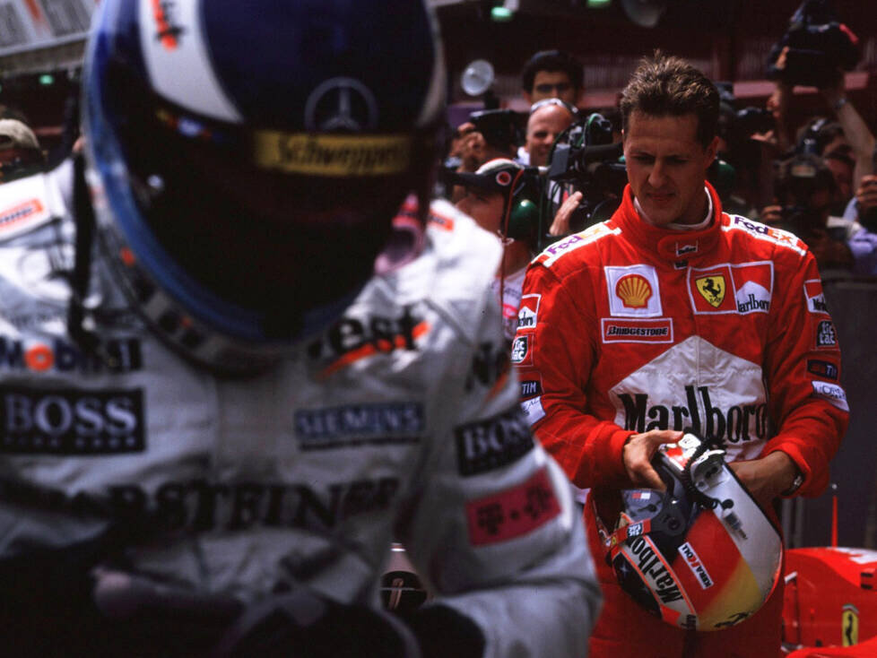 Mika Häkkinen, Michael Schumacher