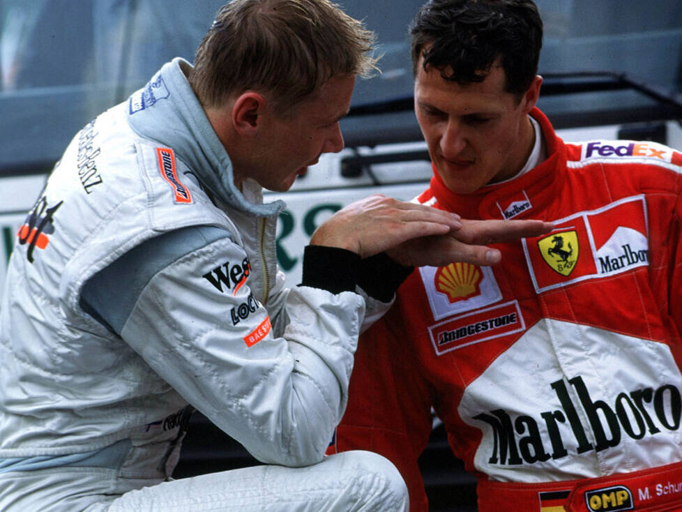 Mika Häkkinen, Michael Schumacher