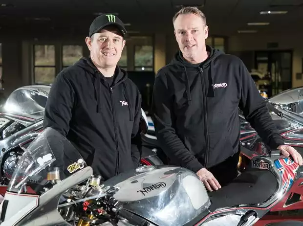 John McGuinness; Stuart Garner Titel-Bild zur News: John McGuinness; Stuart Garner