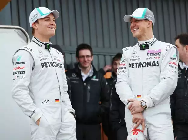 Michael Schumacher, Nico Rosberg Titel-Bild zur News: Michael Schumacher, Nico Rosberg