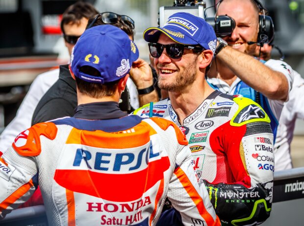 Marc Marquez, Cal Crutchlow Marc Marquez, Cal Crutchlow