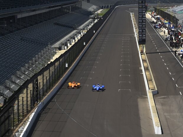 Fernando Alonso, Scott Dixon, Chip Ganassi Fernando Alonso, Scott Dixon, Chip Ganassi
