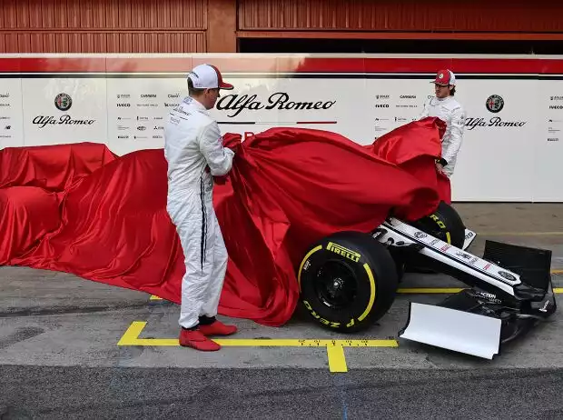 Titel-Bild zur News: Kimi Räikkönen, Antonio Giovinazzi