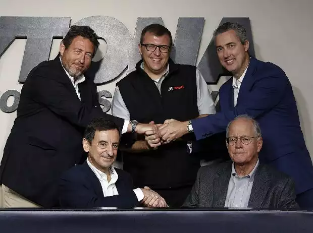 Gerard Neveu, Pierre Fillon, Jim France, John Doonan, Ed Bennett Titel-Bild zur News: Gerard Neveu, Pierre Fillon, Jim France, John Doonan, Ed Bennett