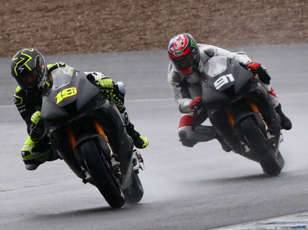 Alvaro Bautista, Leon Haslam Alvaro Bautista, Leon Haslam