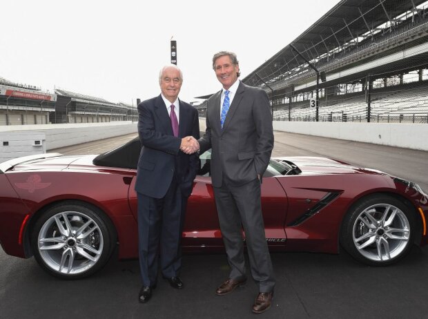 Roger Penske, Tony George Roger Penske, Tony George