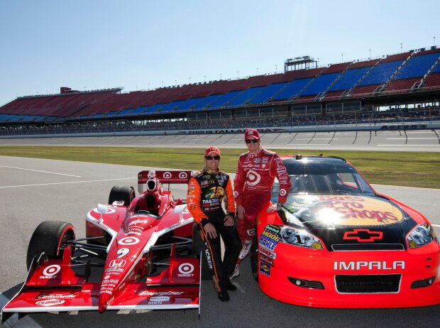 Jamie McMurray, Scott Dixon Jamie McMurray, Scott Dixon