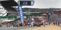 Startaufstellung für die 24h Le Mans 2019