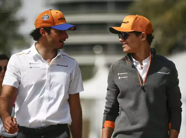 Carlos Sainz, Lando Norris Titel-Bild zur News: Carlos Sainz, Lando Norris