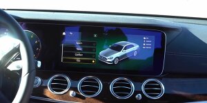 Mercedes E-Klasse (2020) versehentlich ohne Tarnung enthüllt