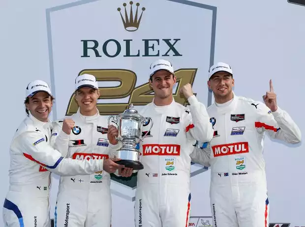 Titel-Bild zur News: Augusto Farfus, Jesse Krohn, John Edwards, Chaz Mostert