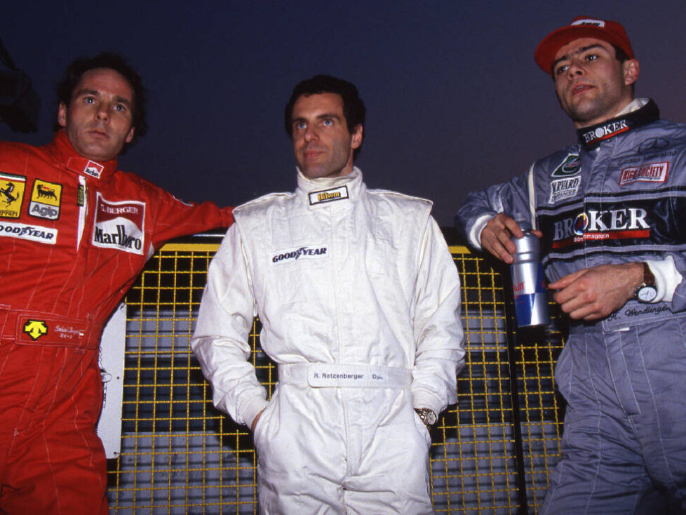 Gerhard Berger, Roland Ratzenberger, Karl Wendlinger