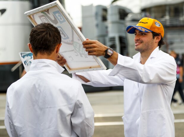 Lando Norris, Carlos Sainz Lando Norris, Carlos Sainz