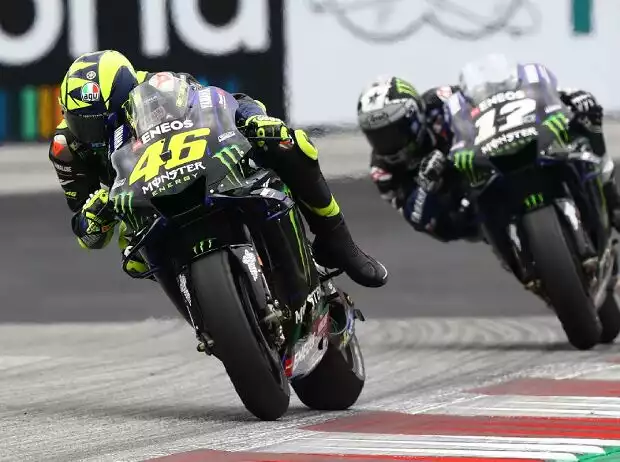 Valentino Rossi, Maverick Vinales Titel-Bild zur News: Valentino Rossi, Maverick Vinales
