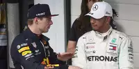 Bild zum Inhalt: Max Verstappen: Lewis Hamilton ist gut, aber kein Gott!