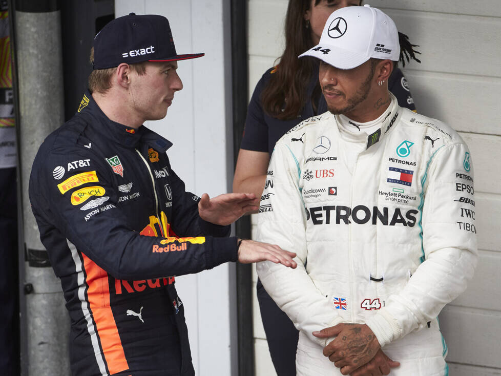 Max Verstappen, Lewis Hamilton