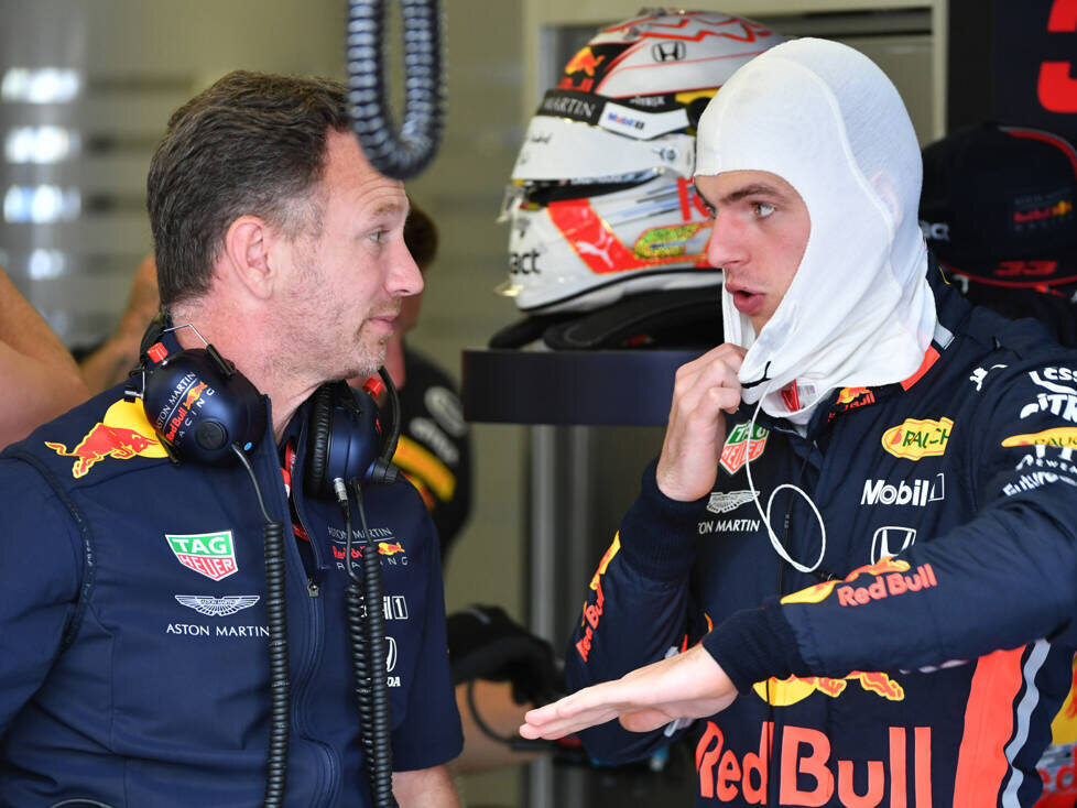 Max Verstappen, Christian Horner