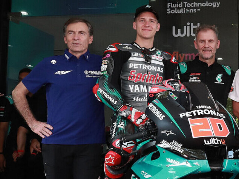 Fabio Quartararo, Lin Jarvis, Wilco Zeelenberg