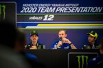 Maverick Vinales, Lin Jarvis und Valentino Rossi