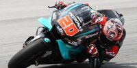 Bild zum Inhalt: MotoGP-Test in Sepang: Fabio Quartararo beginnt mit Bestzeit