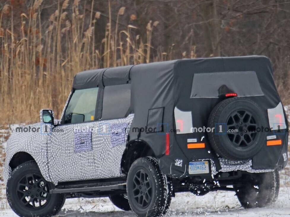 2021 Ford Bronco auf Erlkönigbildern