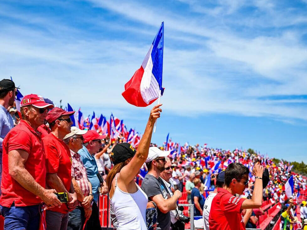 Fans am Circuit Paul Ricard in Le Castellet