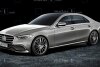 Bild zum Inhalt: Mercedes S-Klasse (2020) als Rendering