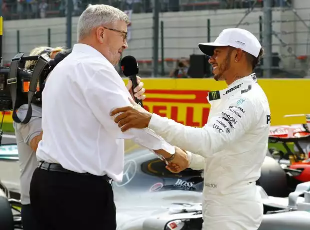 Ross Brawn, Lewis Hamilton Titel-Bild zur News: Ross Brawn, Lewis Hamilton