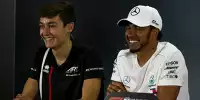 George Russell, Lewis Hamilton